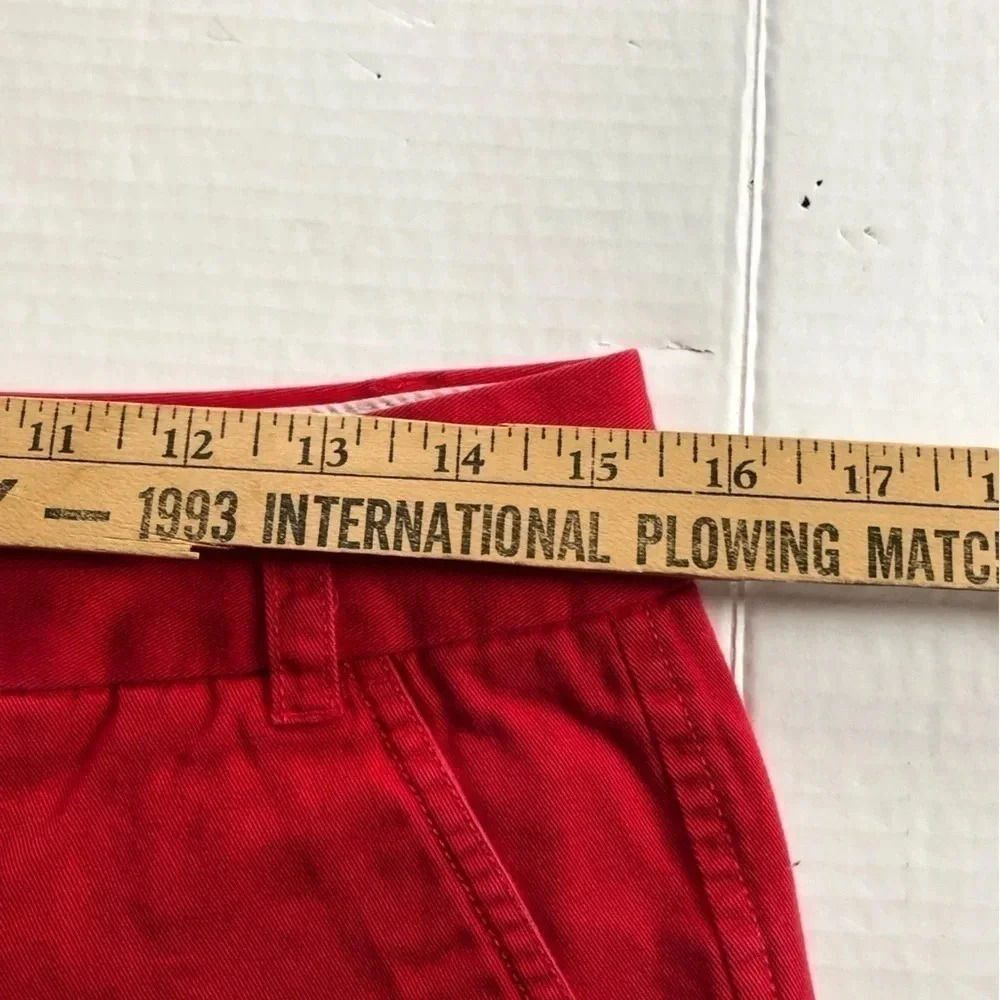 JCREW Chino Red Shorts - Picture 11 of 11
